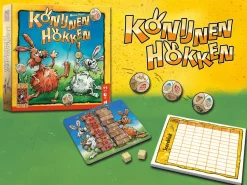 999 Games Dobbelspellen>Konijnenhokken - Dobbelspel
