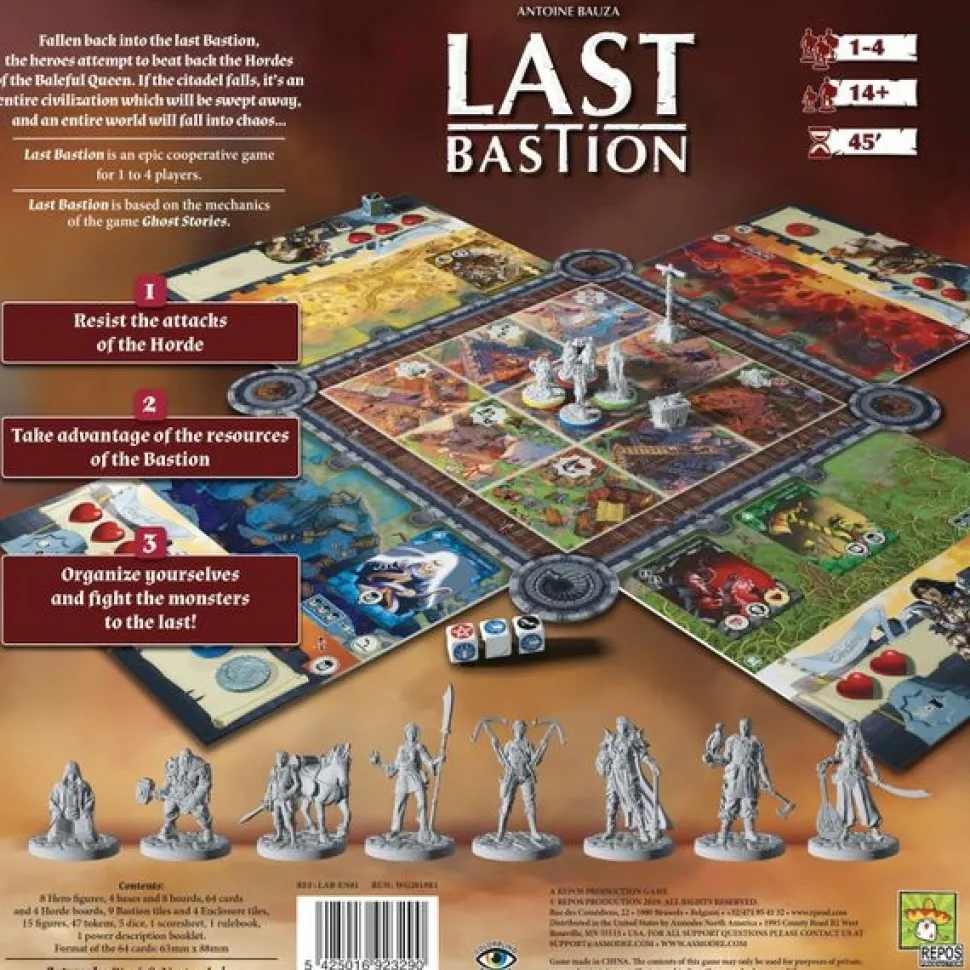 Repos Games Samenwerking Bordspel>Last Bastion - Bordspel