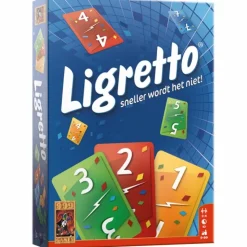 999 Games Reisspellen>Ligretto Blauw - Kaartspel