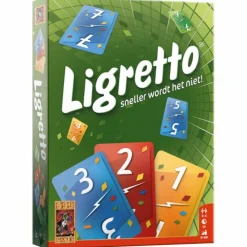 999 Games Reisspellen>Ligretto Groen - Kaartspel