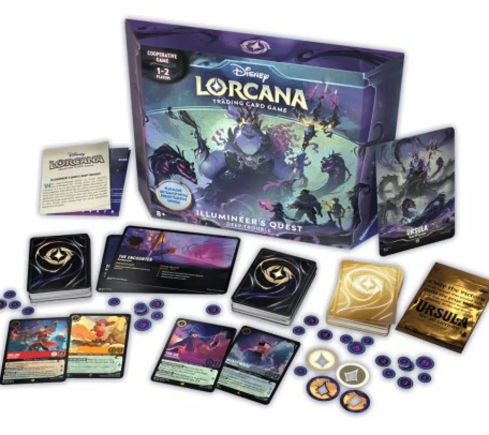Ravensburger Disney Lorcana Series>Lorcana: Ursula'S Return: Illumineer'S Quest - Deep Trouble