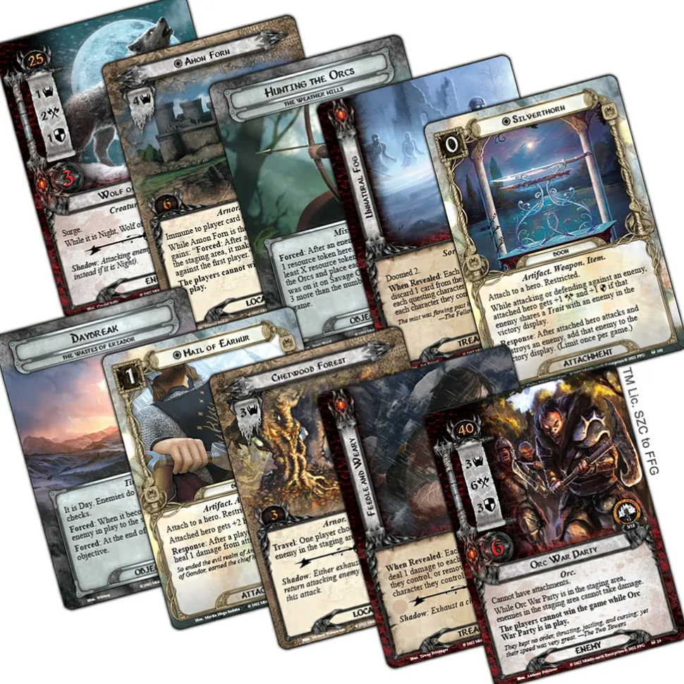 Fantasy Flight Games Lord Of The Rings>Lord Of The Rings Lcg: Angmar Awakened Campaign Expansion