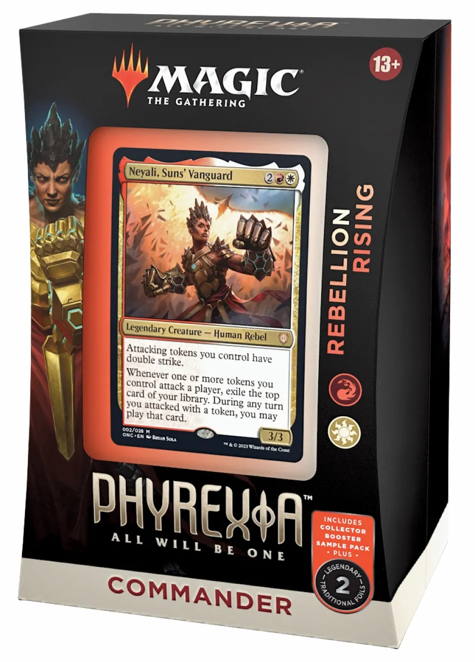 Wizards of the Coast Magic Series>Magic: Phyrexia All Will Be One - Commander Deck: Rebellion Rising