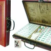 Hot Games Mahjong>Mahjong Rood China Koffer Klein 28X20X5Cm.