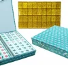 Hot Games Mahjong>Mahjong Stenen Wit/Goud