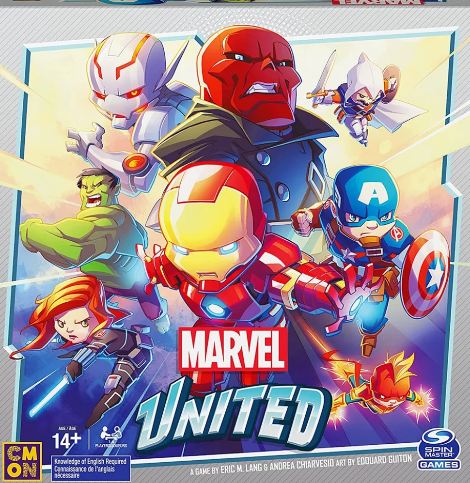 Cool Mini or Not Samenwerking Bordspel>Marvel United - Base Game