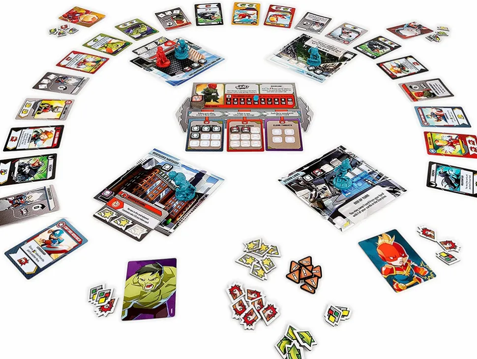 Cool Mini or Not Samenwerking Bordspel>Marvel United - Base Game