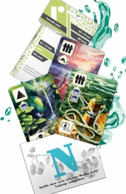 Rebel Studio Bordspel Hoesjes>Meadow Downstream - Cards & Sleeves Pack