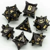 Foam Brain Games Dobbelstenen>Medieval Flail Rpg Metal Dice Set (7) Reprint