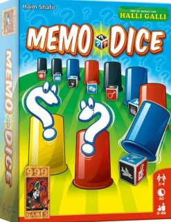 999 Games Dobbelspellen>Memo Dice - Dobbelspel