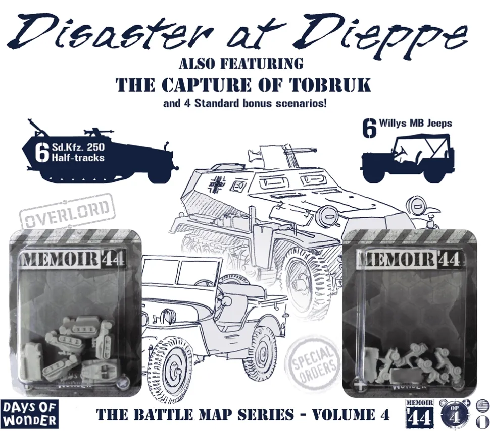 Days of Wonder Strategische Spellen>Memoir'44 - Disaster At Dieppe