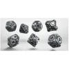 Q Workshop Dobbelstenen>Metal Tech Dice Set (7)