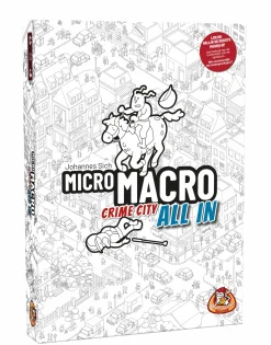 White Goblin Games Samenwerking Bordspel>Micro Macro All In - Crime City Nl