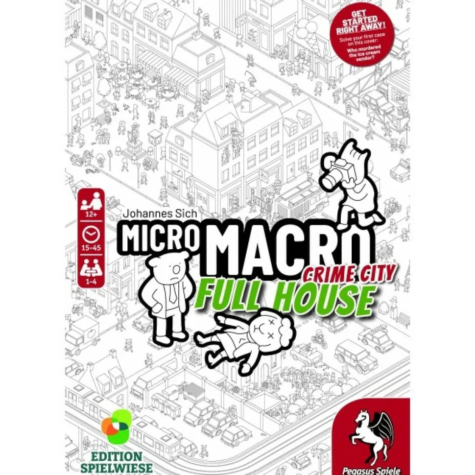 Pegasus Spiele Samenwerking Bordspel>Micromacro : Crime City 2 Full House En