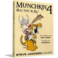 Steve Jackson Games Munchkin>Munchkin 4 Nl - Blij Dat Ik Rij