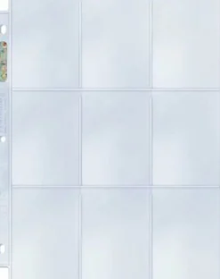 Ultra Pro Opbergmappen>Nine Pocket Page Platinum Displaybox