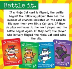 Moon Sprocket Games Kaartspellen>Ninja Cat Cucumber Attack!