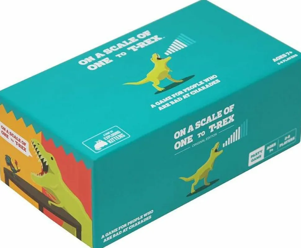 Exploding Kittens Kaartspellen>On A Scale Of One To T-Rex - Kaartspel