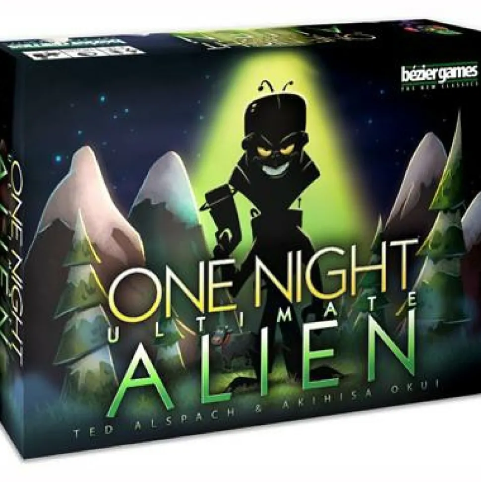 Bézier Games Samenwerking Bordspel>One Night - Ultimate Alien