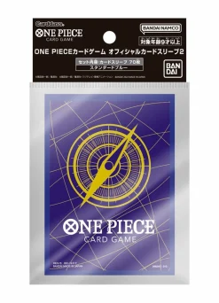 Bandai One Piece Card Game>One Piece Sleeves - Blauw