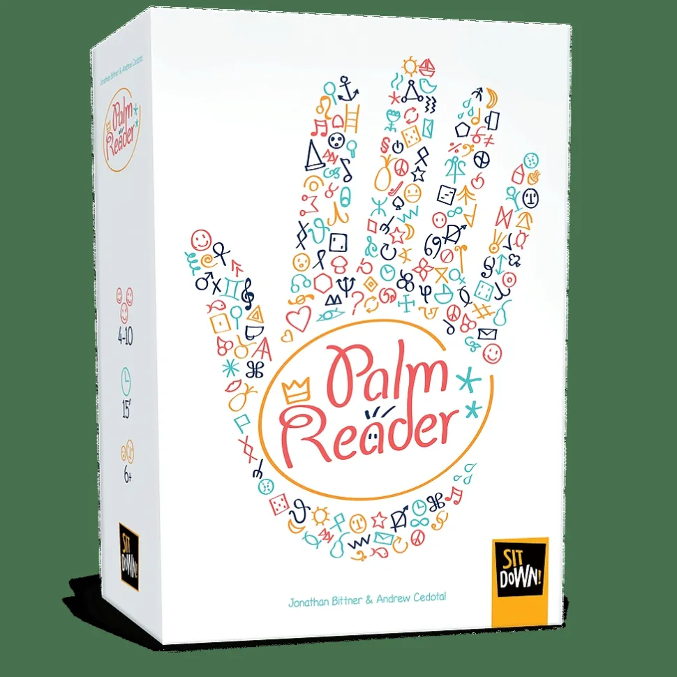 Sit Down! Partyspellen>Palm Reader - Partyspel