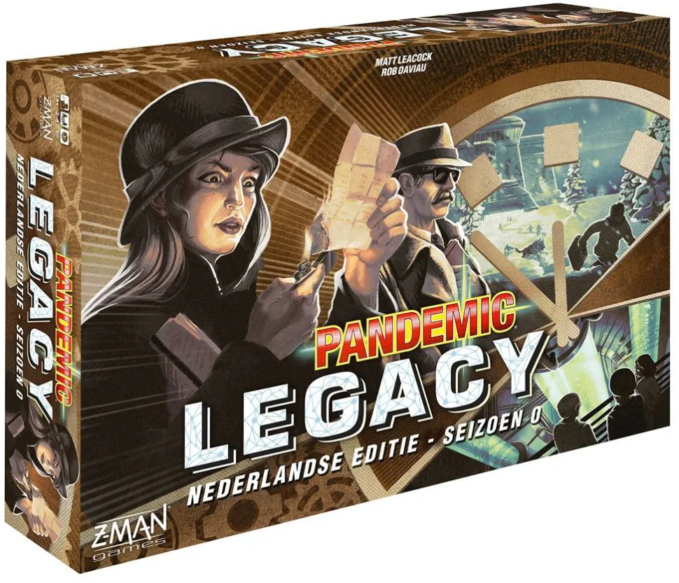 Z-Man Games Samenwerking Bordspel>Pandemic Legacy Seizoen 0 Nl
