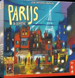 999 Games 2 Persoonsspellen>Parijs - Bordspel