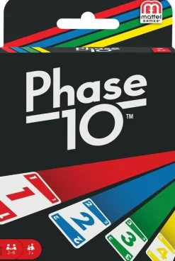 Mattel Games Tweede Kans>Phase 10 - Kaartspel (Zijkant Los)