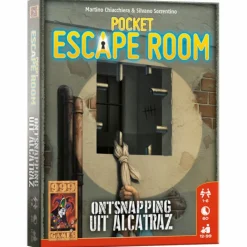 999 Games Samenwerking Bordspel>Pocket Escape Room: Ontsnapping Uit Alcatraz