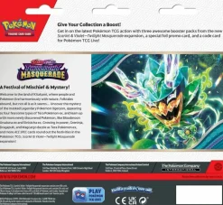 Pokemon USA Pokemon Series>Pokemon - Twilight Masquerade 3 Booster Blister - Snorlax