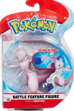 wicked cool toys Pokemon Special Boxen>Pokemon Battle Feature Figure - Mewtwo