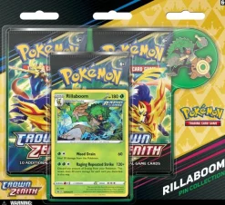 Pokemon USA Pokemon Special Boxen>Pokemon: Crown Zenith Pin Collection - Rillaboom