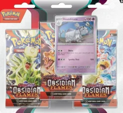 Pokemon USA Pokemon Series>Pokemon: Obsidian Flames - 3-Booster Blister: Houndstone