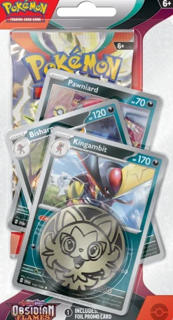 Pokemon USA Pokemon Series>Pokemon: Obsidian Flames - Premium Checklane: Kingambit