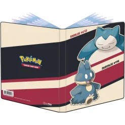Ultra Pro Opbergboxen>Pokemon: Portfolio 4-Pocket Snorlax And Munchlax