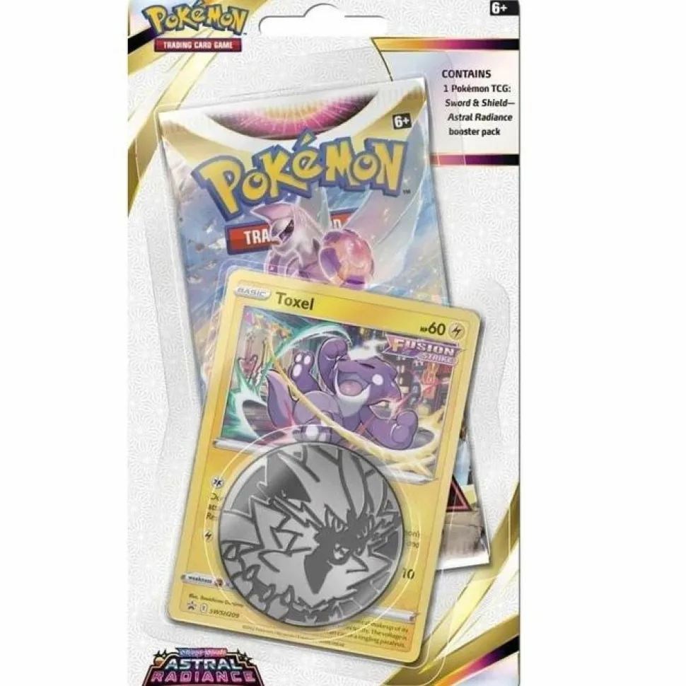 Pokemon Company Pokemon Series>Pokemon: Sword & Shield Astral Radiance - Checklane Blister: Toxel