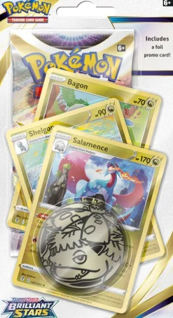 Pokemon Company Pokemon Series>Pokemon: Sword & Shield Brilliant Stars - Premium Checklane: Salamence