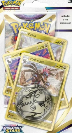 Pokemon Company Pokemon Series>Pokemon: Sword & Shield Brilliant Stars - Premium Checklane: Hydreigon