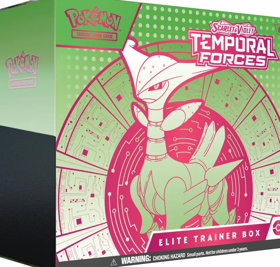 Pokemon USA Pokemon Series>Pokemon Temporal Forces Elite Trainer Box - Iron Leaves