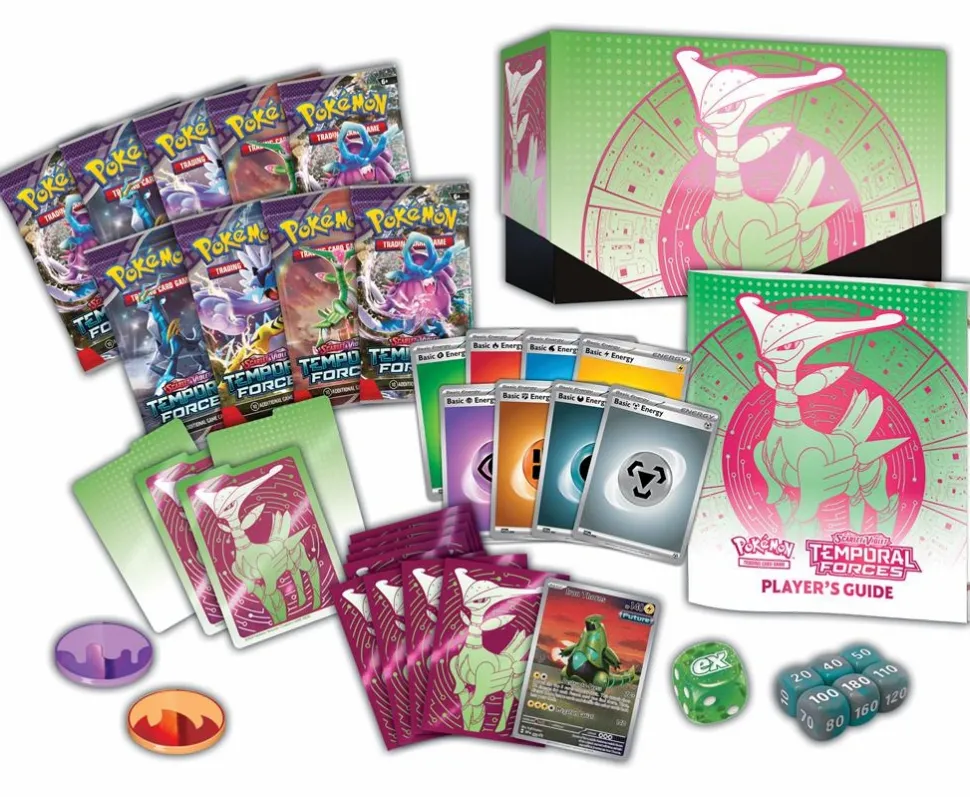 Pokemon USA Pokemon Series>Pokemon Temporal Forces Elite Trainer Box - Iron Leaves