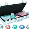 Hot Games Roulette / Poker>Poker Koffer: 300 Laserpokerfiches