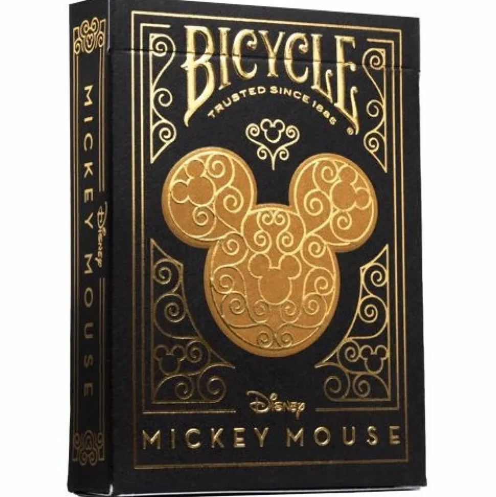 Bicycle Speelkaarten>Pokerkaarten - Mickey Black/Gold
