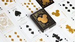Bicycle Speelkaarten>Pokerkaarten - Mickey Black/Gold