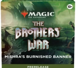 Wizards of the Coast Magic Series>Prerelease Pack The Brothers' War Mishra'S Burnished Banner