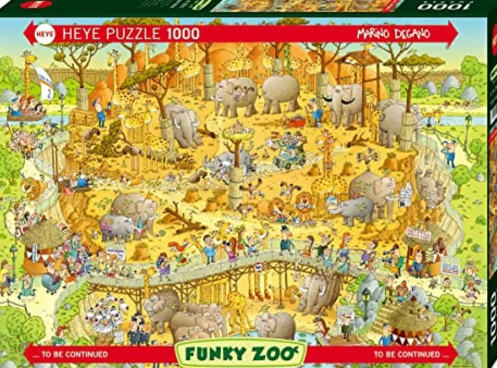 Heye Puzzle 1000 Stukjes>Puzzel African Habitat - 1000 Stukjes