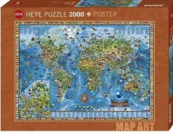 Heye Puzzle 1000 Stukjes>Puzzel Amazing World - 2000 Stukjes