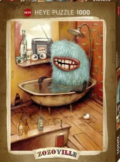 Heye Puzzle 1000 Stukjes>Puzzel Bathtub, Zozoville - 1000 Stukjes