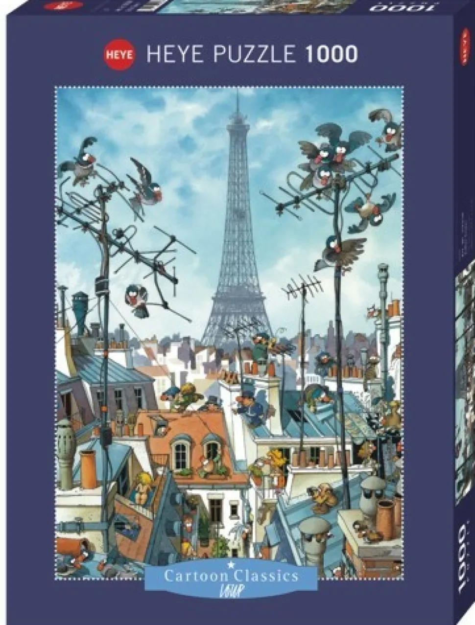Heye Puzzle 1000 Stukjes>Puzzel Eiffel Tower - 1000 Stukjes