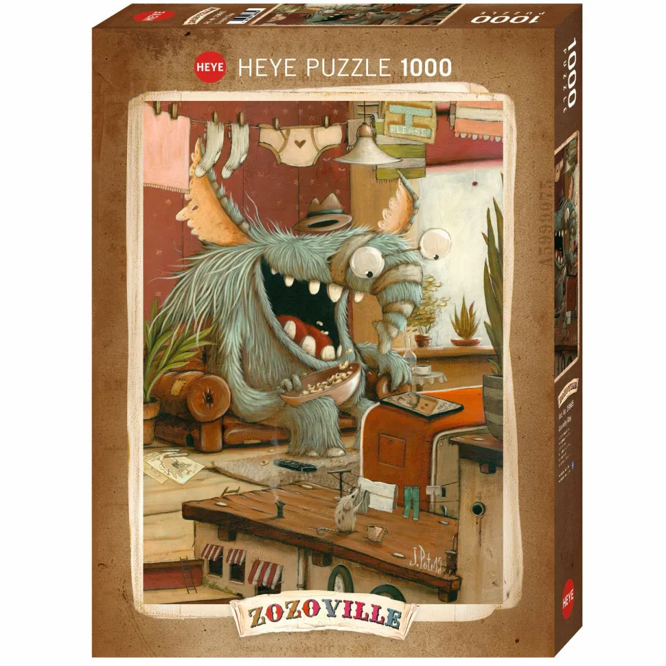 Heye Puzzle 1000 Stukjes>Puzzel Laundry Day - 1000 Stukjes