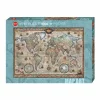 Heye Puzzle 1000 Stukjes>Puzzel Retro World - 1000 Stukjes